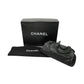 Chanel Just Mademoiselle Mini Bowler Bag in Iridescent Black Leather