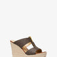 Bradley Signature Logo Wedge Sandal