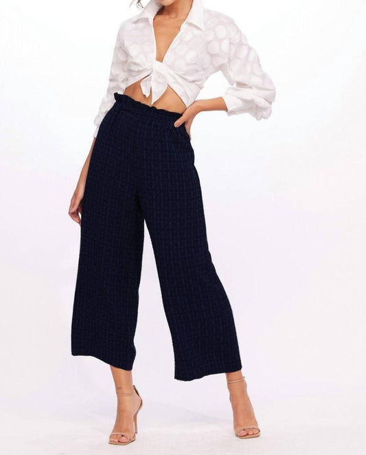 Adalyn Cropped Pants In Black