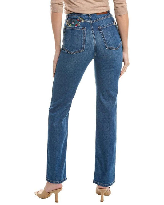 Weekend Max Mara Beati Medium Wash Straight Jean