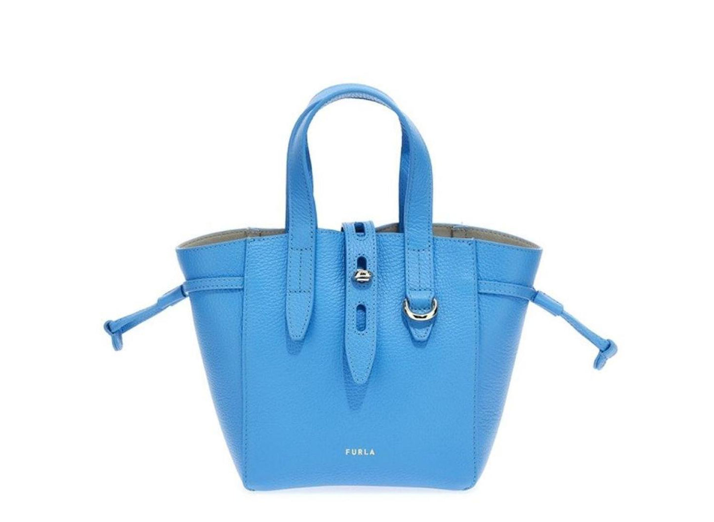 Furla Net Logo Printed Mini Tote Bag