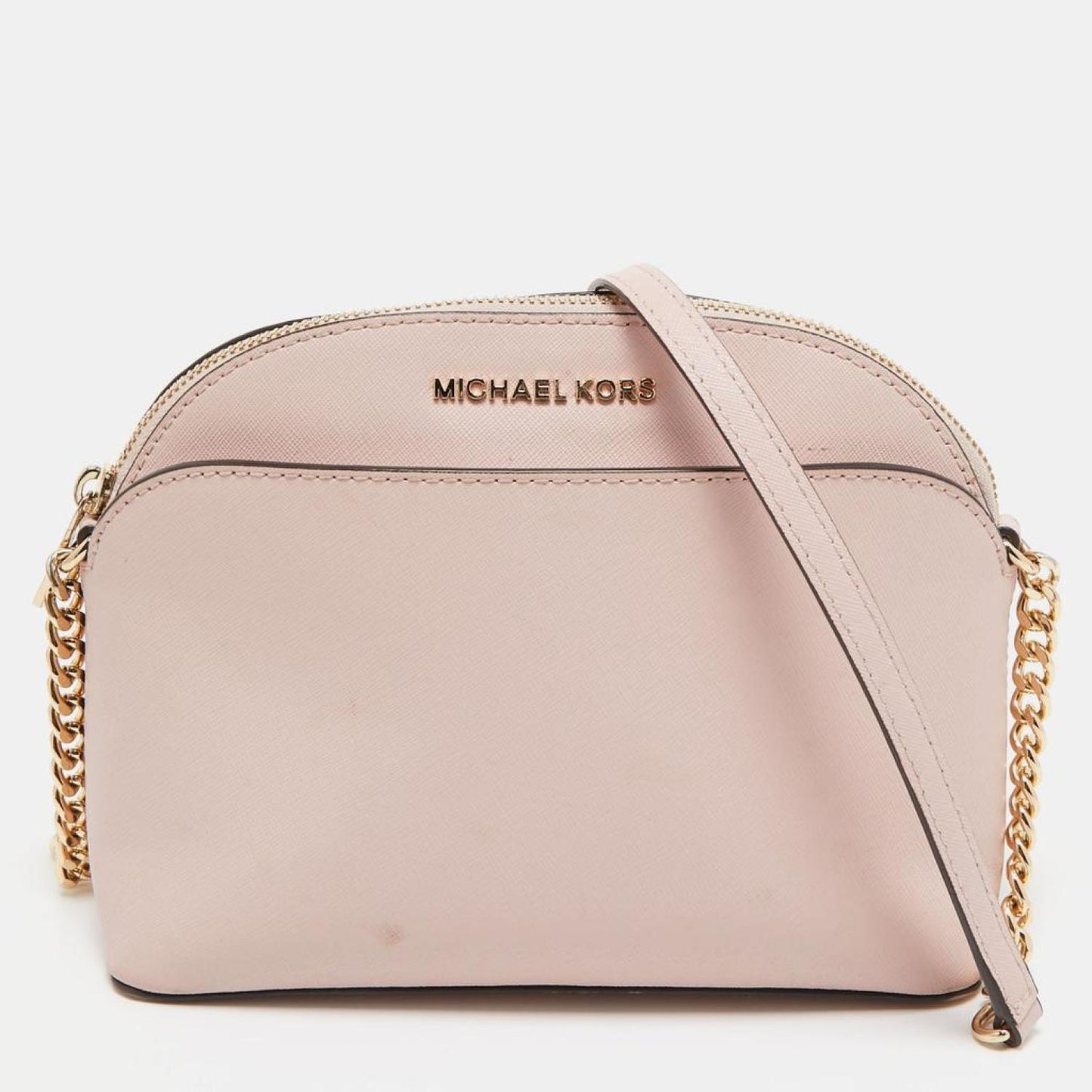 Michael Kors Leather Emmy Crossbody Bag