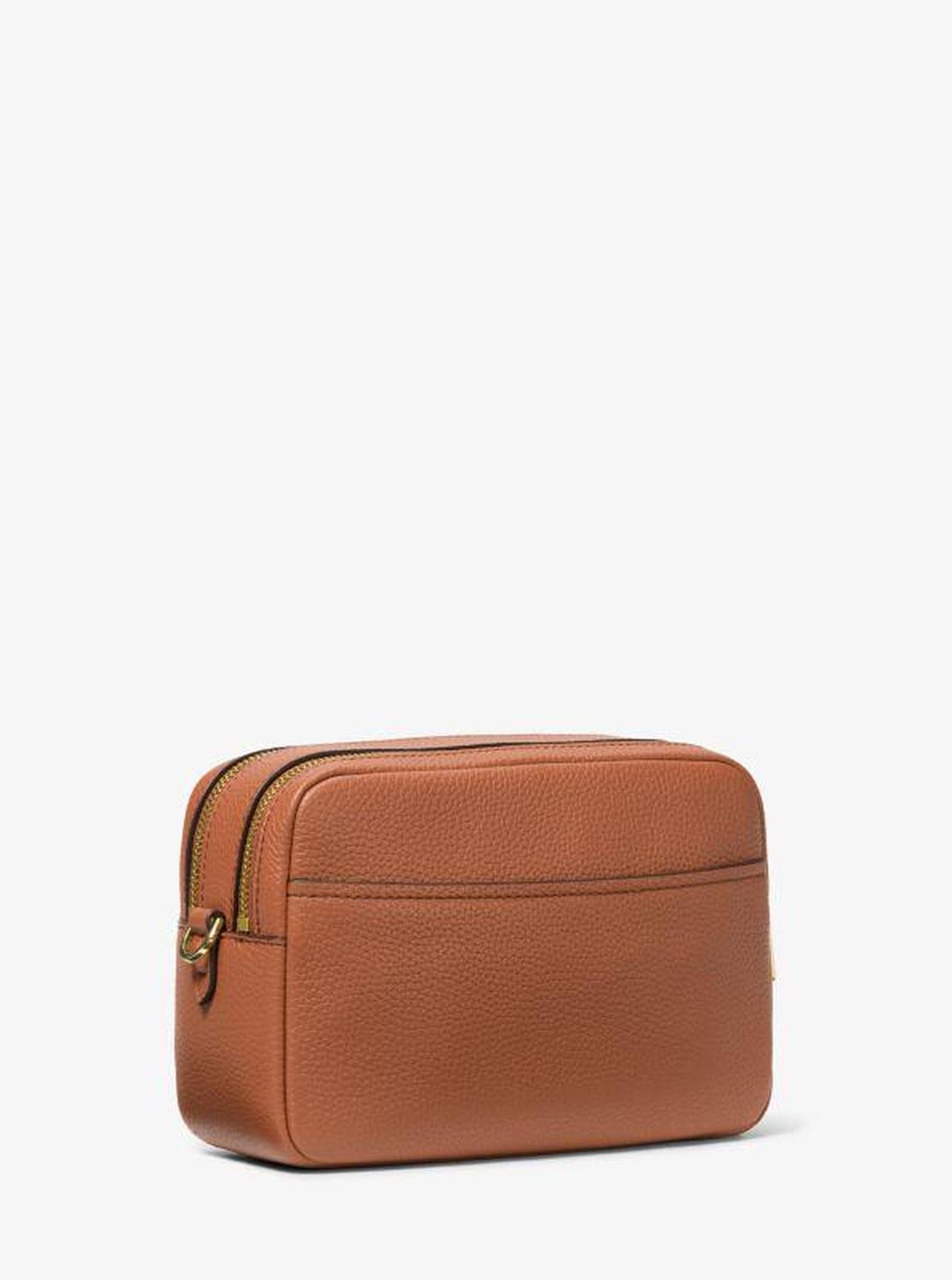 Bryant Medium Pebbled Leather Camera Crossbody Bag