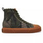 The High Top Camouflage Jacquard Sneakers