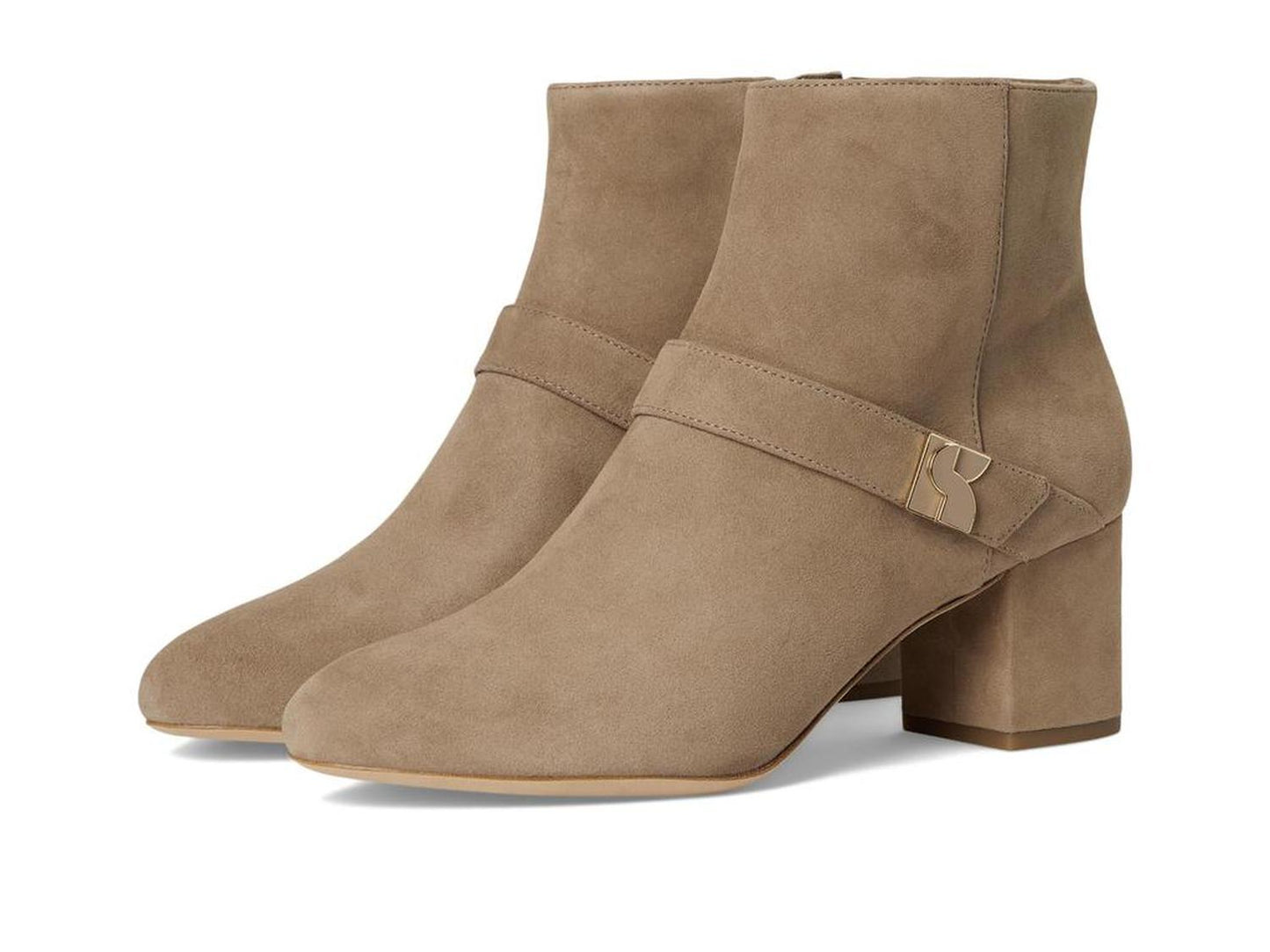 Dakota Zip Up Mid Heeled Bootie