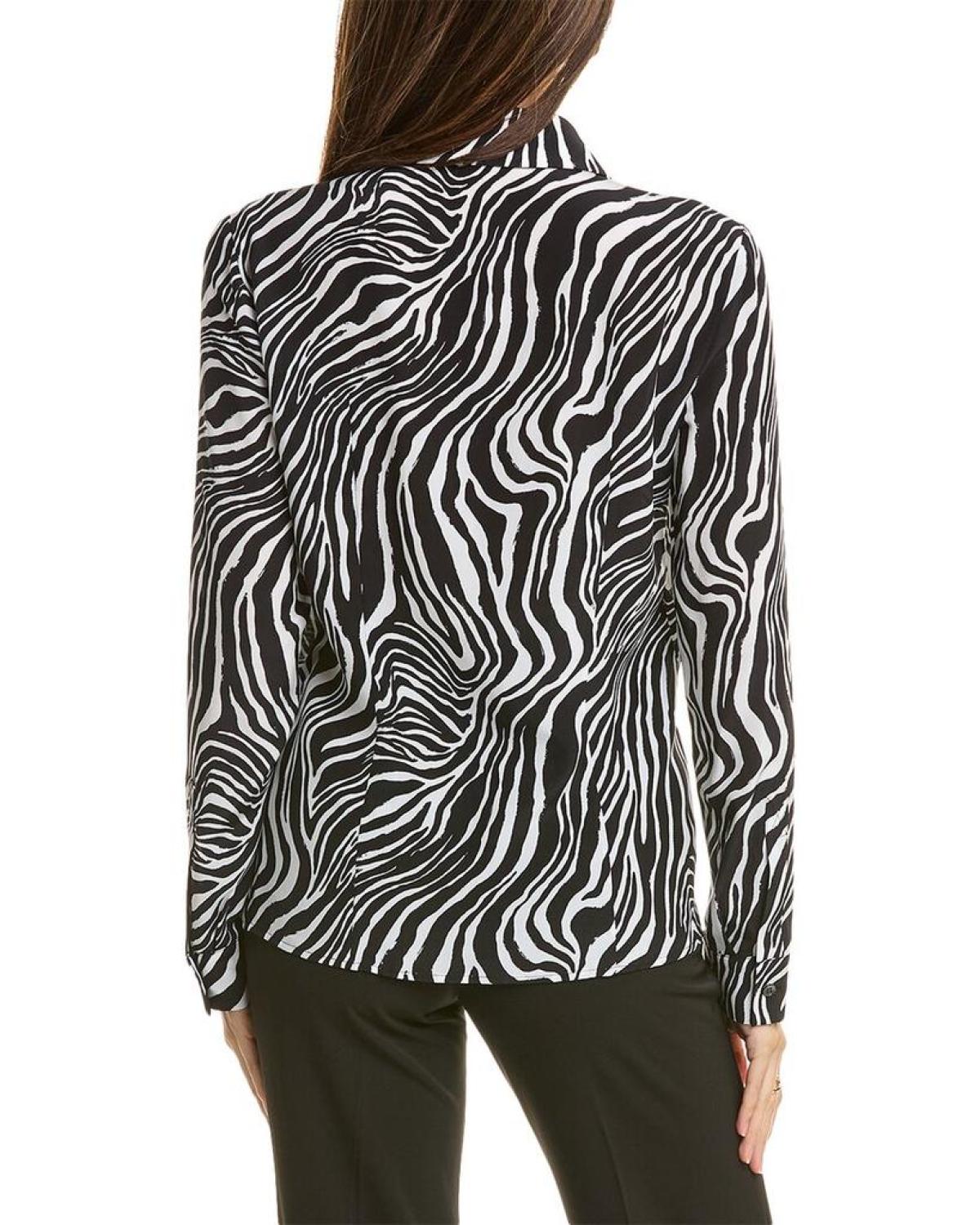 Michael Kors Collection Hansen Silk Shirt