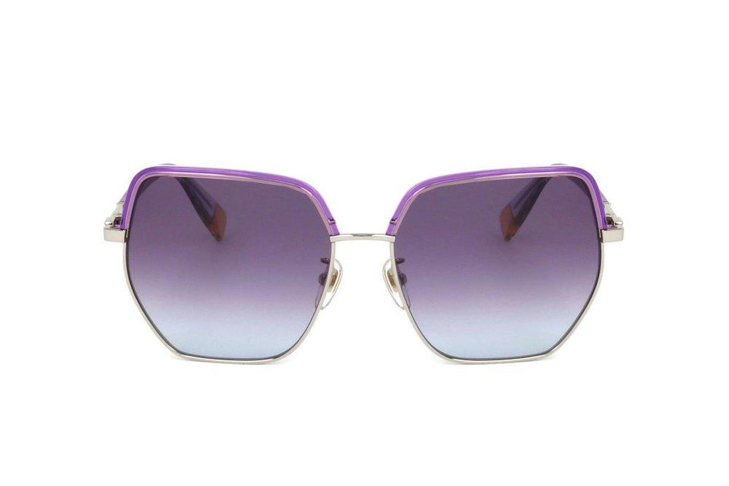 Furla Geometric Frame Sunglasses