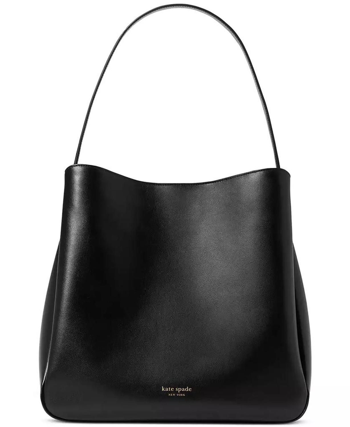 Grace Medium Leather Hobo Bag