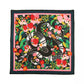 Women's Garden Snake Silk Square Scarf