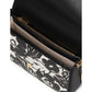 Morgan Tropical Foliage Printed Pvc Flap Chain Wallet