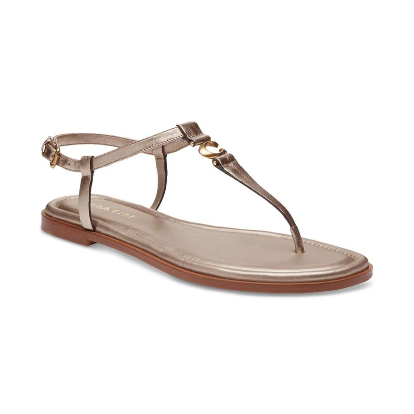 Women's Jessica Sculpted "C" Ankle-Strap Thong Sandals