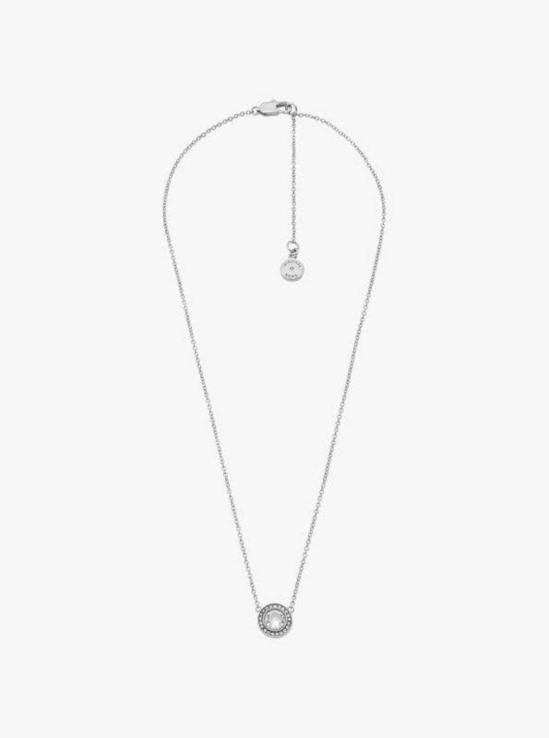 Pavé Halo Necklace