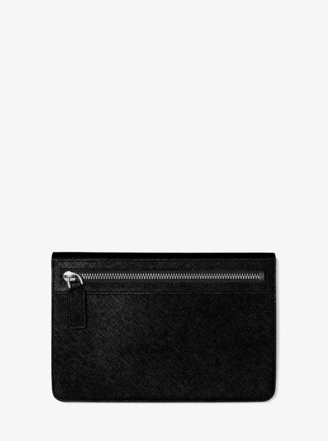 Rivington Large Saffiano Leather Wallet