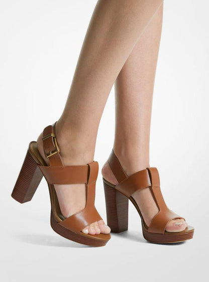 Becker Leather Platform Sandal