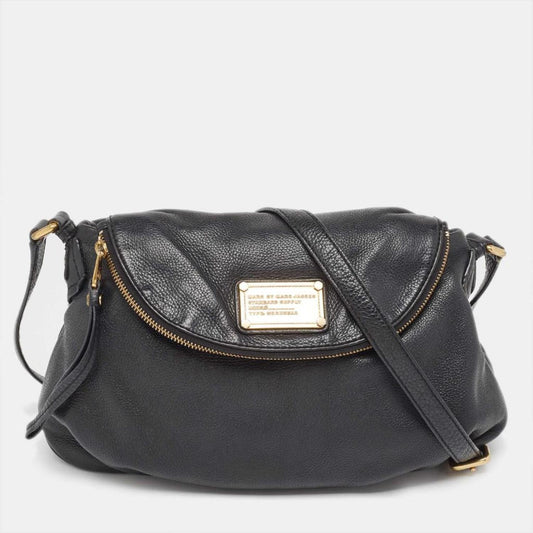 Marc By Marc Jacobs  Leather Classic Q Natasha Shoulder Bag