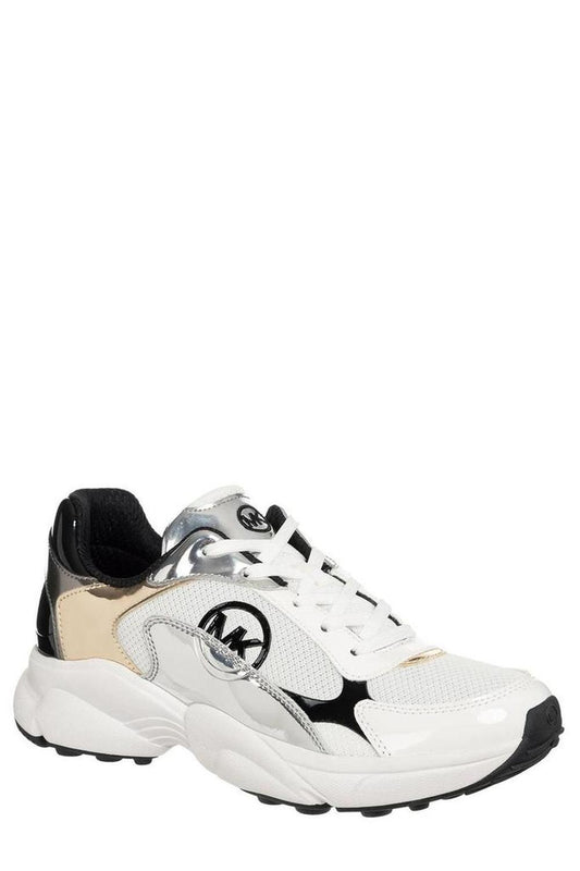 Michael Michael Kors Metallic Lace-Up Sneakers