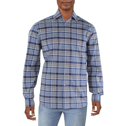 Mens Office Career Button-Down Shirt