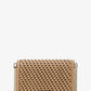 Jet Set Medium Woven Leather Crossbody Bag