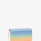 Jet Set Large Rainbow Logo Crossbody Bag