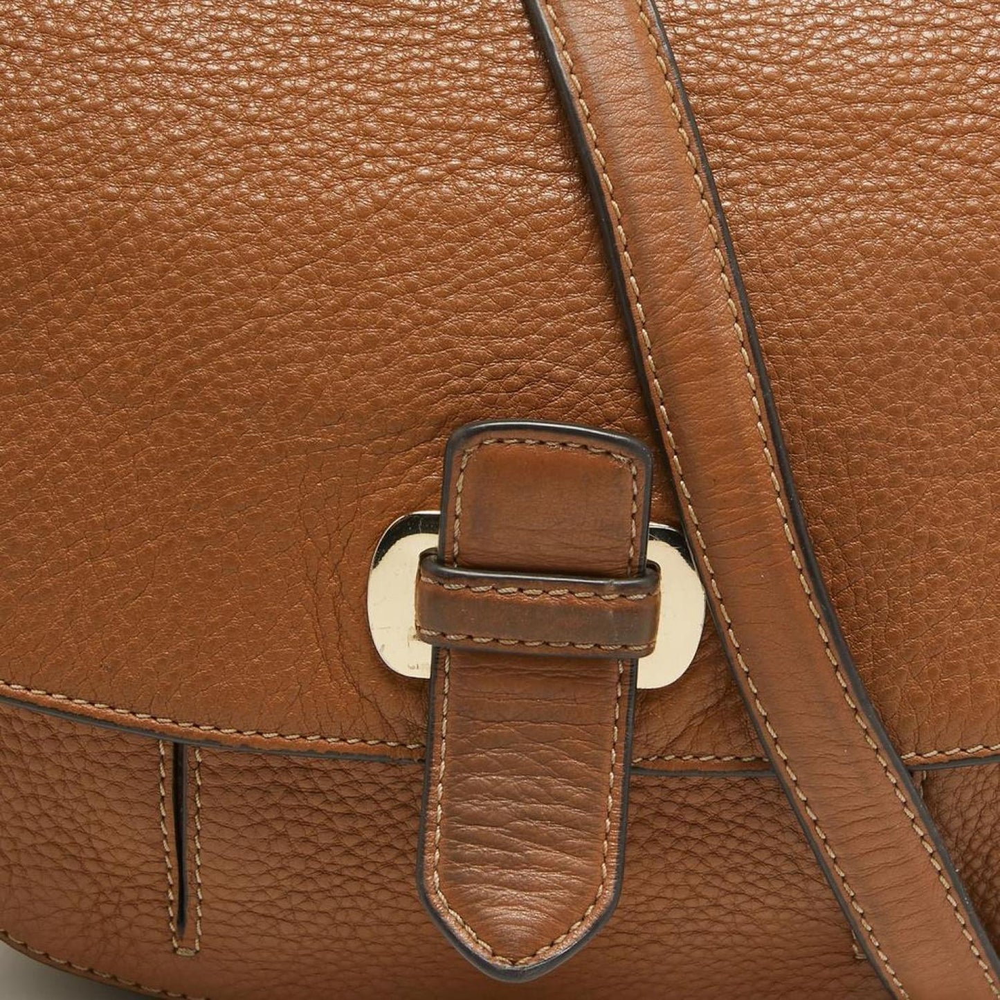 Michael Michael Kors Leather Flap Crossbody Bag