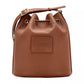 The Shoulder Leather Bucket Bag