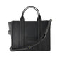 The Medium Tote Bag -  -  Black - Leather