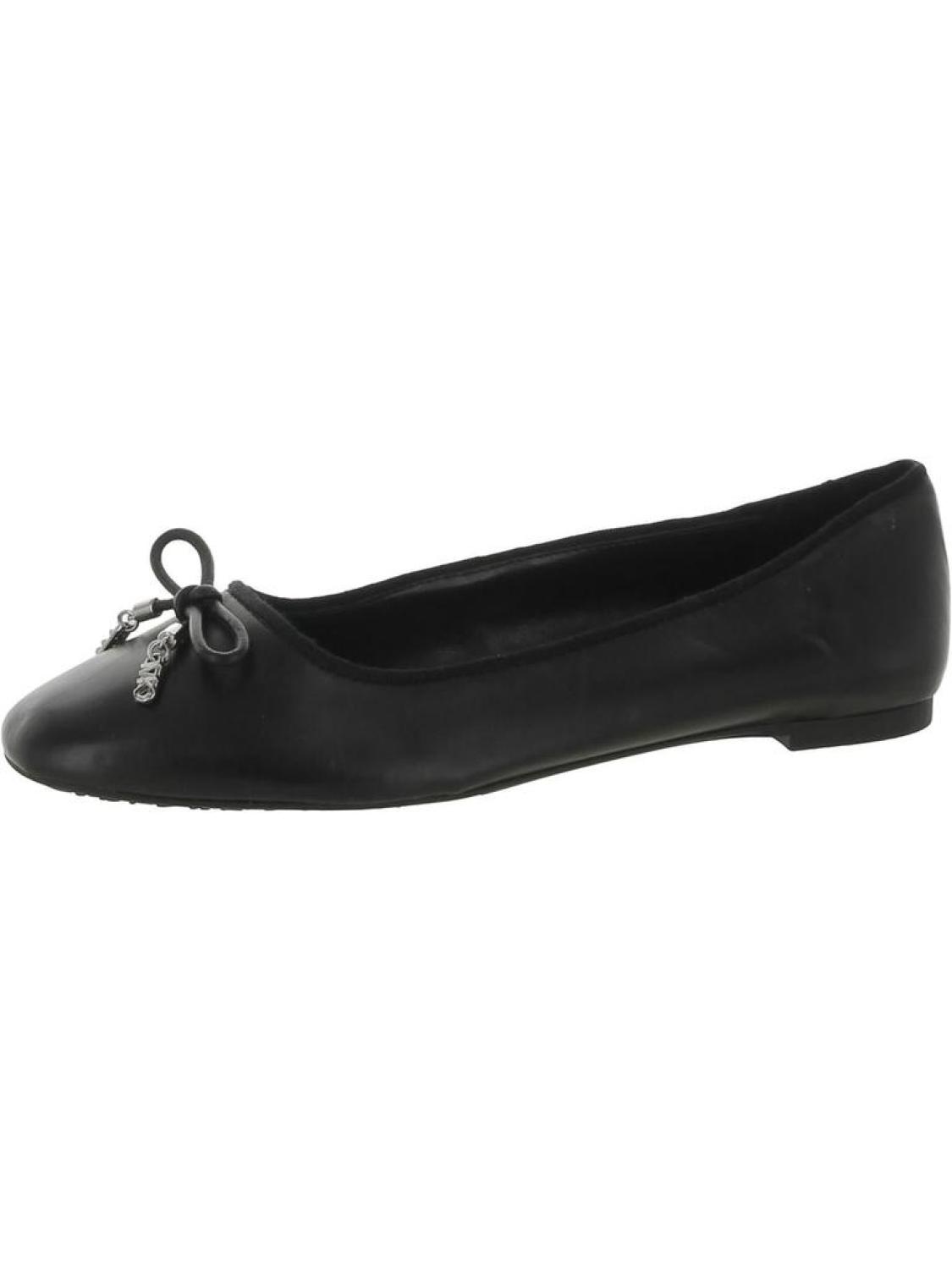 Womens Leather Flat Ballet Flats