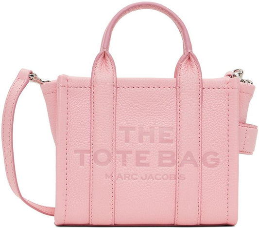 Pink 'The Leather Crossbody' Tote