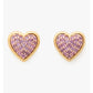 Heart Pave Studs