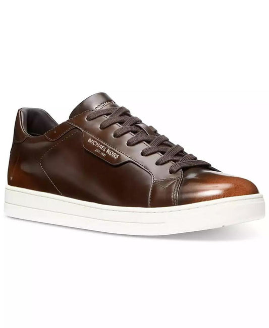 Men's Keating Burnished Leather Lace-Up Sneaker