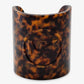 Logo Tortoiseshell Acetate Cuff