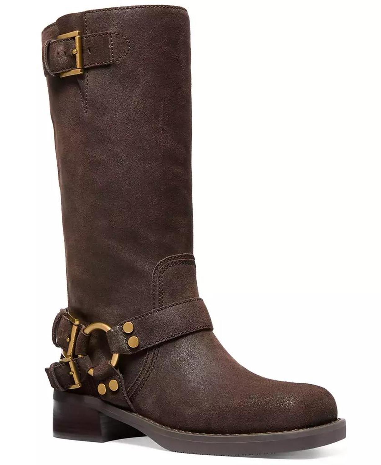 Women's Crosby Leather Moto Boots