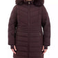 Plus Size Faux-Fur-Trim Hooded Puffer Coat, Created for Macy's