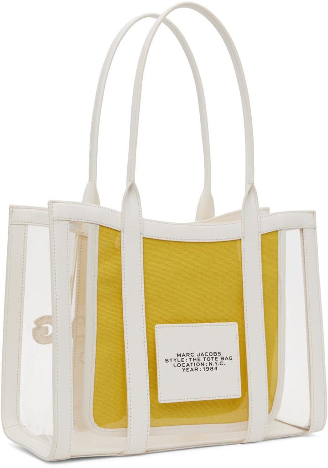 White 'The Clear Medium' Tote