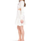 Geo Eyelet Dress