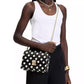 Deco Dot Small Leather Chain Crossbody