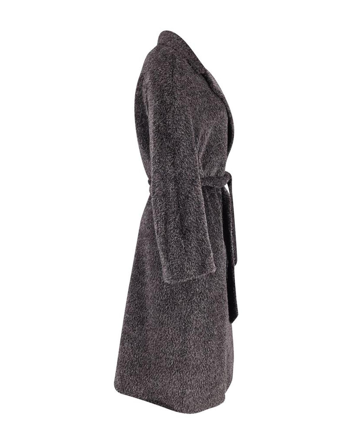 Max Mara Suri Coat in Black Alpaca