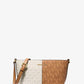 Jet Set Small Two-Tone Logo Crossbody Bag