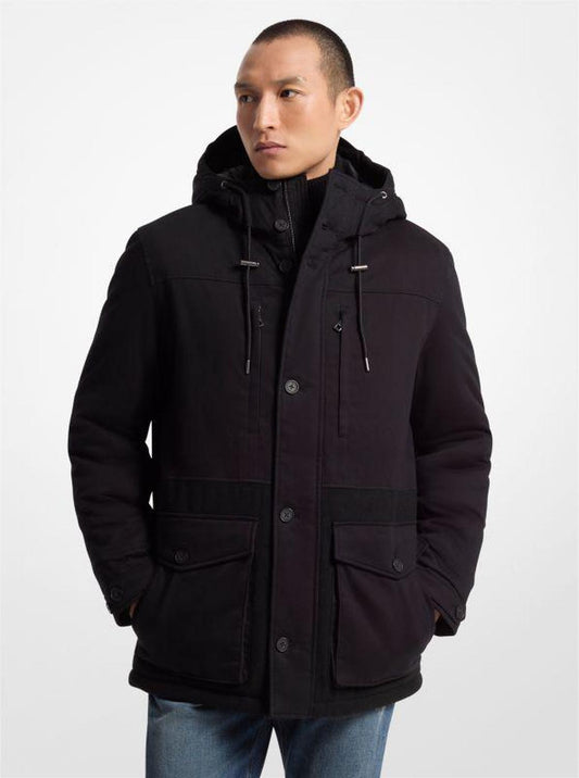 Cotton Blend Parka