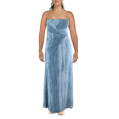 Womens Tie Dye Long Maxi Dress