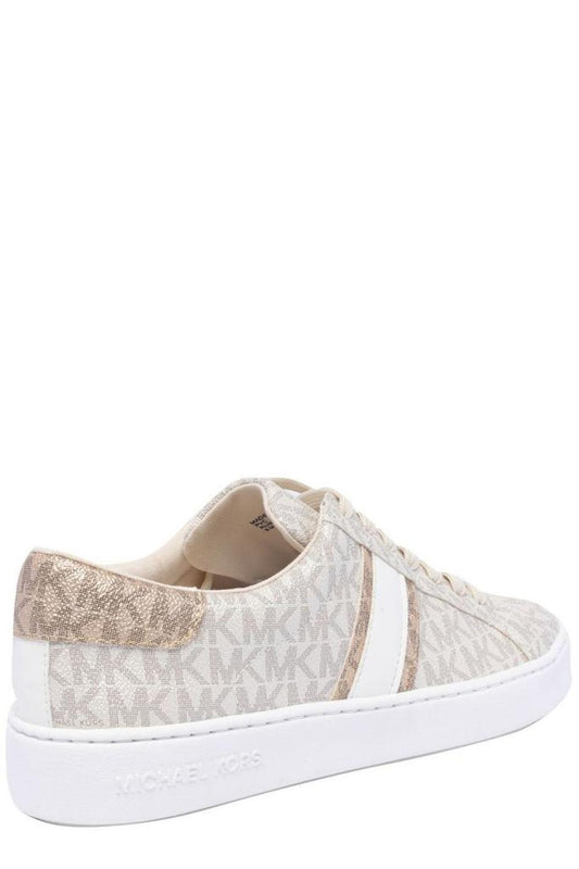 Michael Michael Kors Monogram-Printed Lace-Up Sneakers