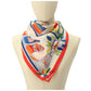 Women's Hot Sauce Silk Square Scarf