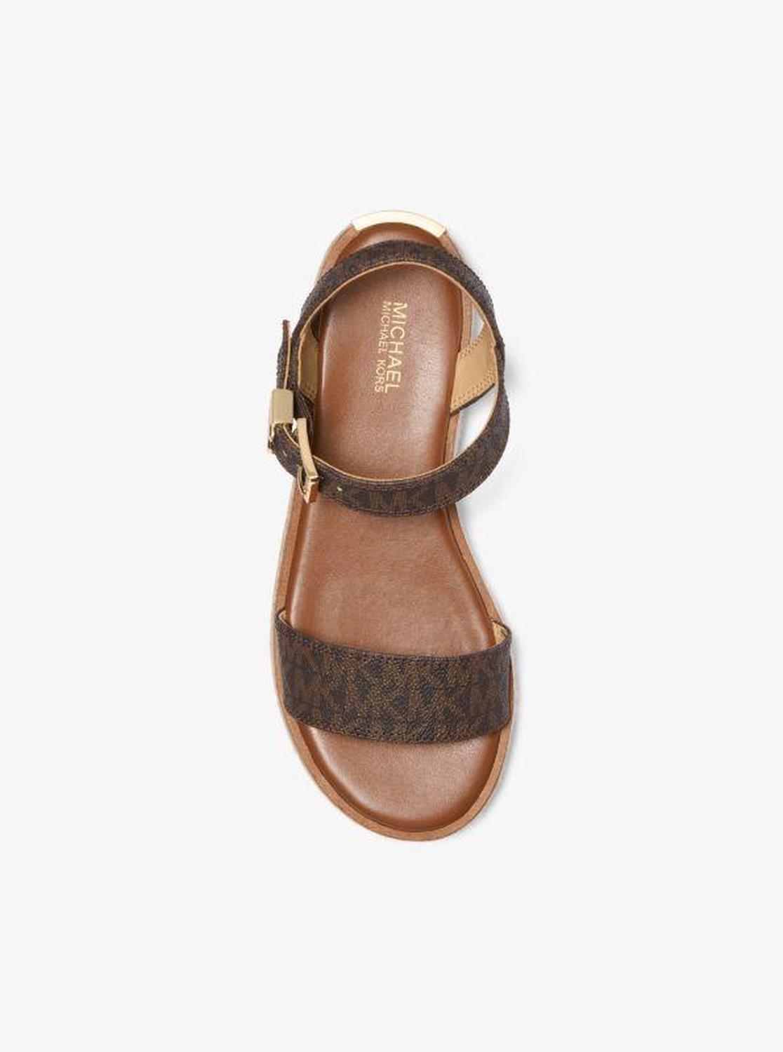 Richie Signature Logo Platform Espadrille Sandal