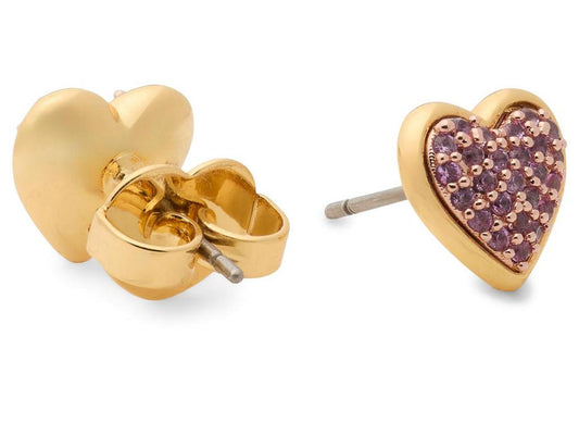 Heart Pave Studs