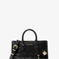 Scarlett Extra-Small Crocodile Embossed Leather Crossbody Bag