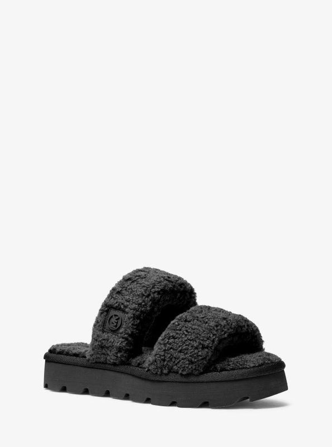 Winnie Faux Shearling Slide Sandal