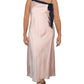 Womens Satin Midi Dress