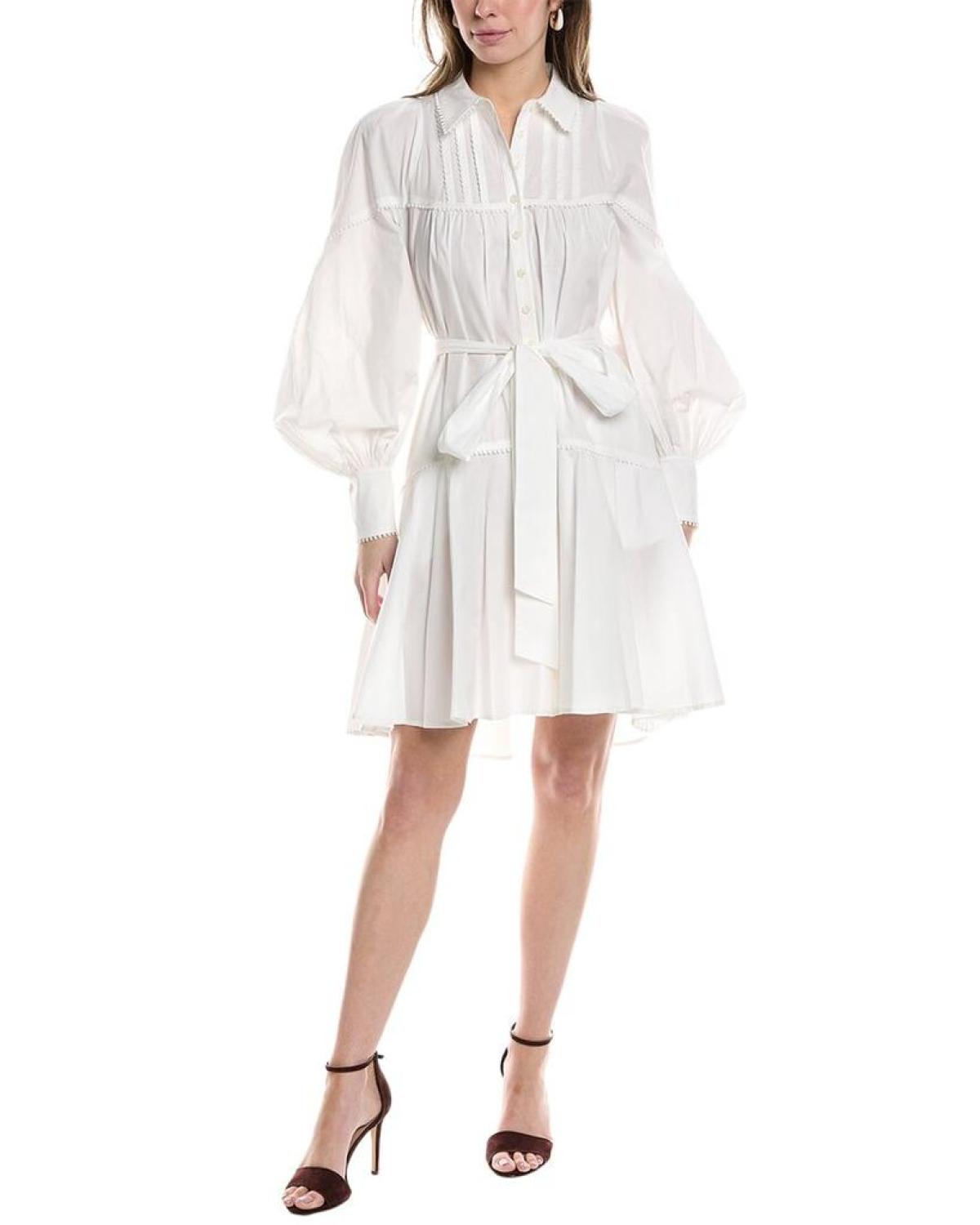 Marchesa Notte Disa Mini Shirtdress