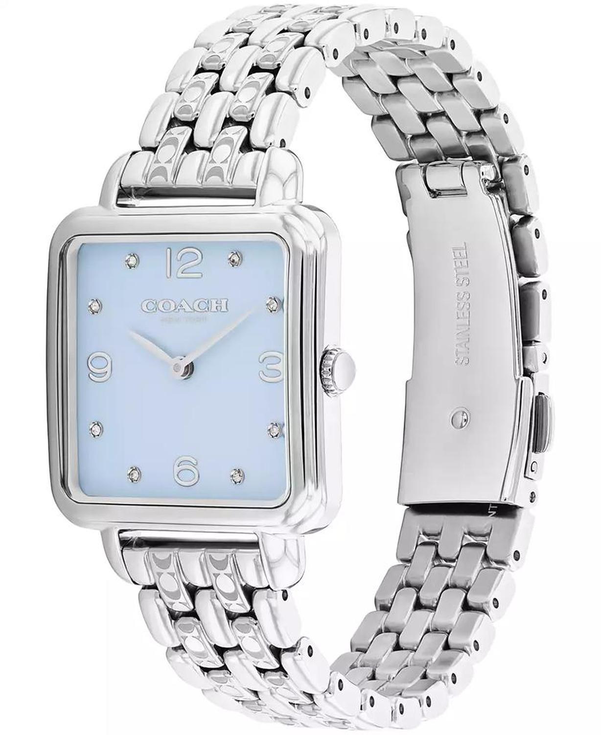 Women's Cass Silver Tone Stainless Steel Bracelet Watch