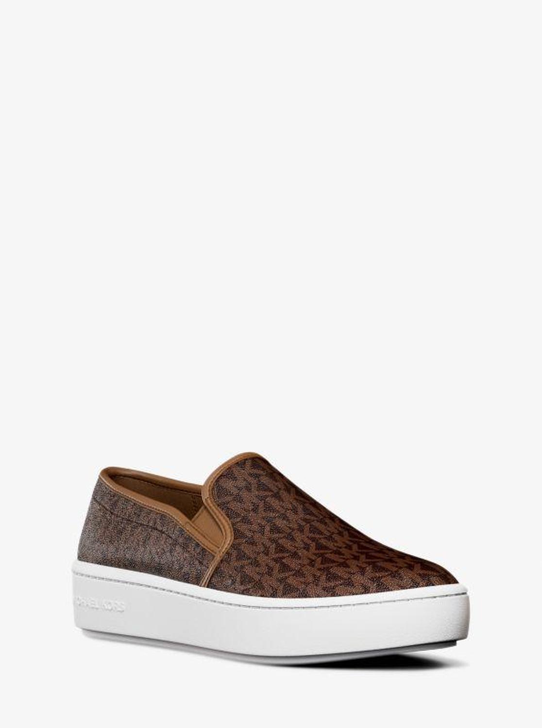 Teddi Signature Logo Slip-On Sneaker